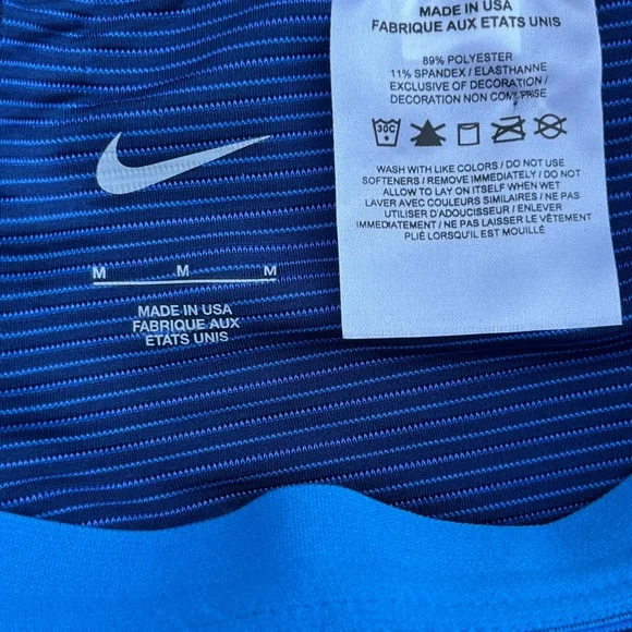 Nike Pro Elite Track & Field Made In USA Blue Shorts AO8486-000 Women’s Medium